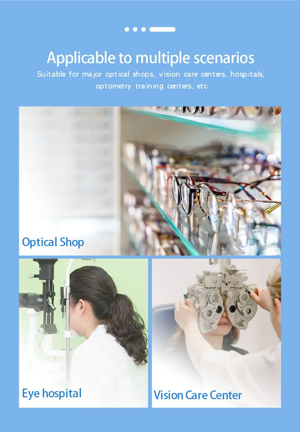 Description Picture 3 of itemLens Testing Machine Multi focal Progressive Optical Optics Equipment Instrument Lens Strain Gauge Tester Detector Measurer