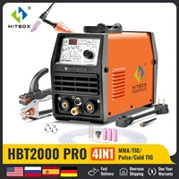 HITBOX TIG COLD Welding Machine HBT2000P Multifunctional TIG CLEAN MMA Welding DC Inverter TIG Welder Single Phase 220V 1