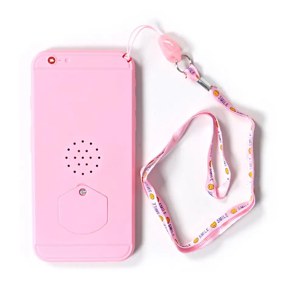 Phone Toy Multifunctional Audio Phone Music Toys Interactive Learning Play Phone for Kids Infant Early Education(No Battery) 