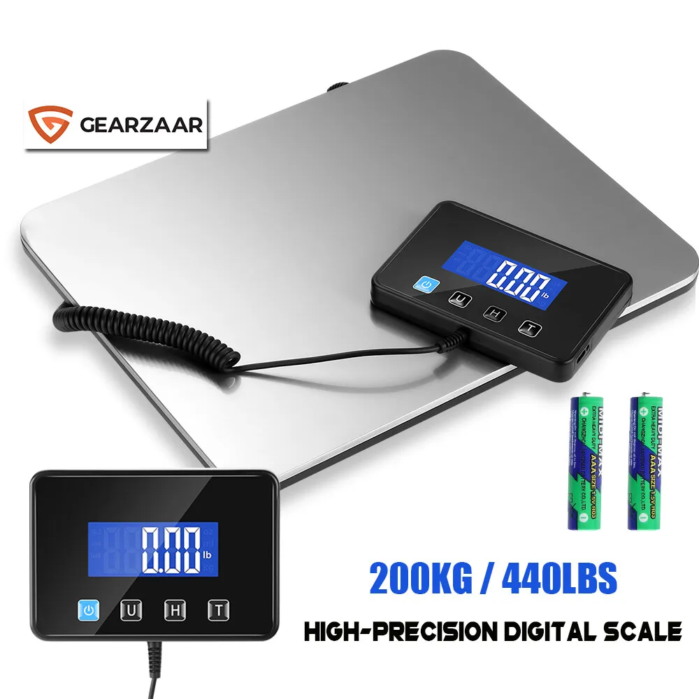 Heavy Duty 660LB 300KG Industrial Platform Postal Weighing Scales Large Digital | UK - View #7