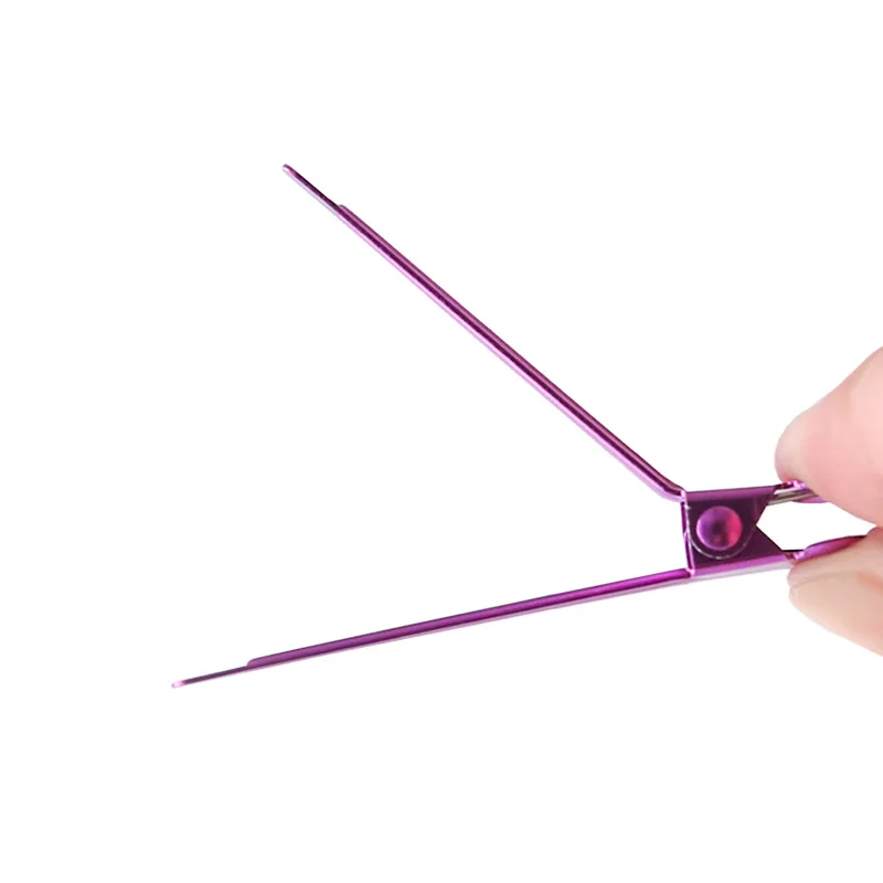 Fermaglio professionale per trucco, salone di parrucchiere, fermagli per capelli senza piega, fermaglio per capelli in metallo, fermaglio fisso senza pieghe, forcina per capelli, strumenti per lo styling._voghion.com