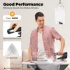 110V 1200W Gravity Feed Industrial Electric Steam Iron Set Gravity Iron System Industrial 60~220℃ With 3L Tank for Clothes 4
