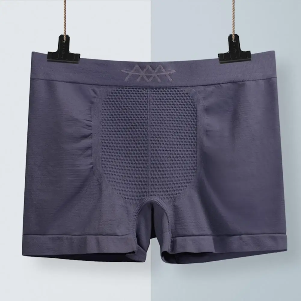 

Male Underpants High Elastic Men's Seamless Sports Underwear with Breathable Comfort Honeycomb Bags for Ultimate Support Comfort