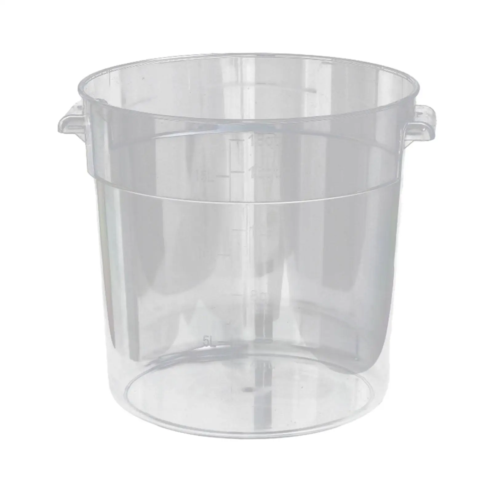 Transparent Car Wash Bucket Water Storage Bucket Household Sturdy Multipurpose