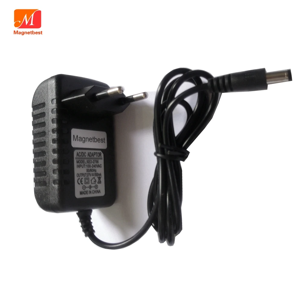 27V 0.5A 500mA AC DC 어댑터 변환기 dc 5.5*2.5/2.1mm 전원 어댑터 공급 충전기 EU/US/AU/UK 플러그