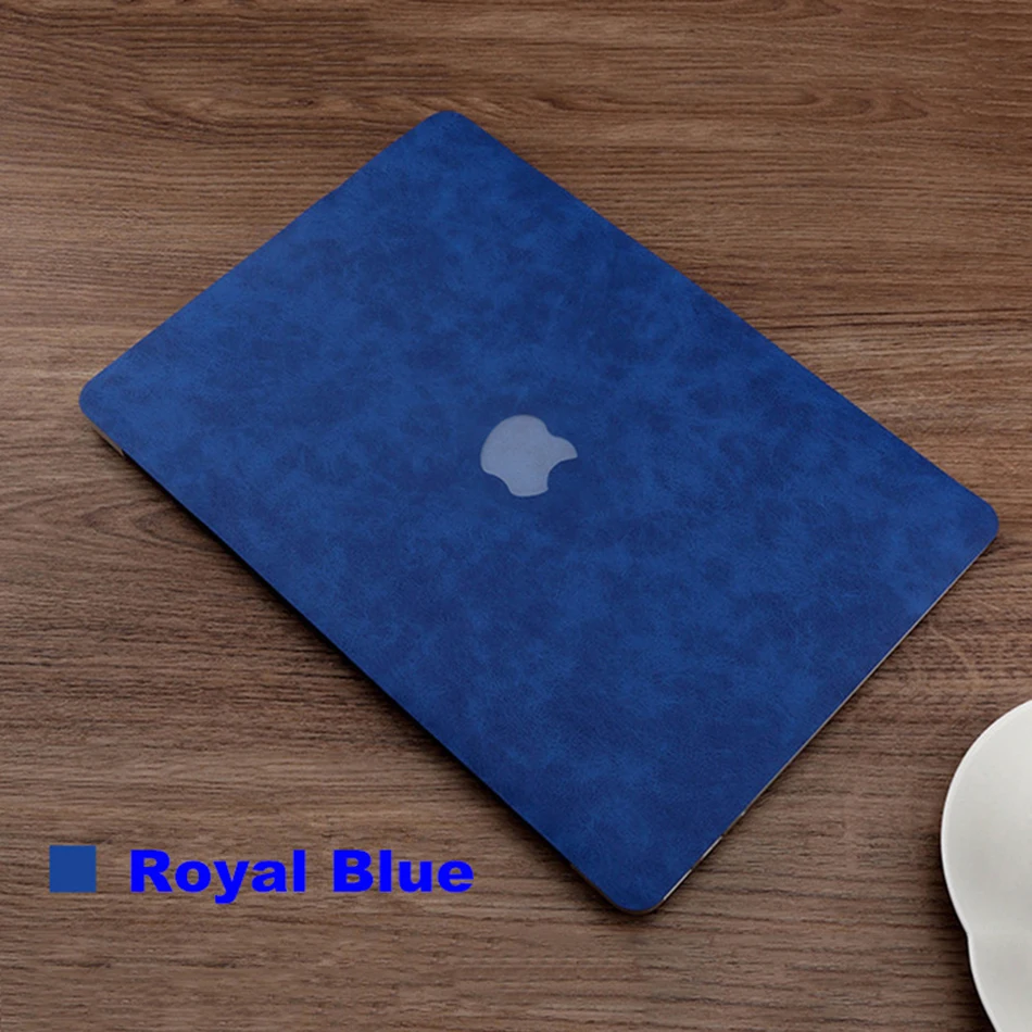 2021 New For MacBook Air Pro 14 16 Inch PU Leather Shell Skin Cover For MacBook Air Pro A2179 A2337 