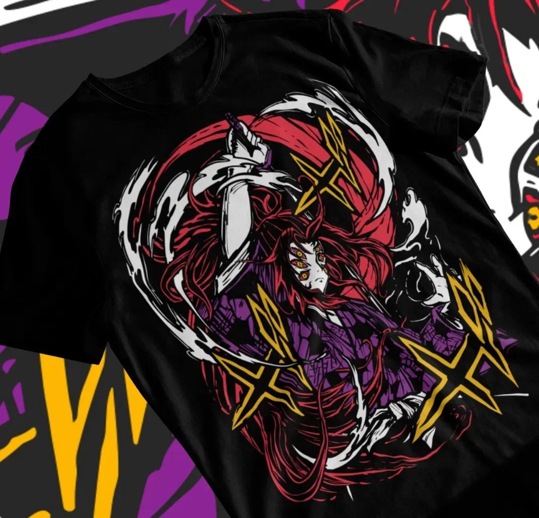 T-shirt Demon Slayer Tanjiro – Noir Et Blanc, Homme/enfant, Manga (neuf, France)