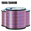 ThornsLine Fluorocarbon Coated 1000M 3000M Multicolorl Monofilament Nylon Line Japan Super Strong Fishing Line Fishing Line Carp 1