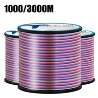 ThornsLine Fluorocarbon Coated 1000M 3000M Multicolorl Monofilament Nylon Line Japan Super Strong Fishing Line Fishing Line Carp 1