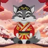 60Cm New Guochao Fox High Difficulty Children's Puzzle Ornament Boys and Girls Series Small Particle Building Block 1