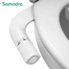 SAMODRA Bidet Non-Electric Toilet Attachment Dual Nozzle Bidet Adjustable Water Pressure With Brass Inlet 1