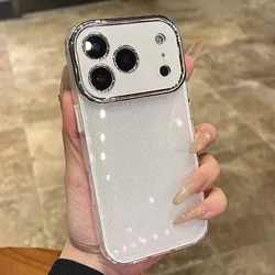 Luxury Shiny Glitter Shockproof Candy Soft Protective Phone Case - 11Promax (White)
