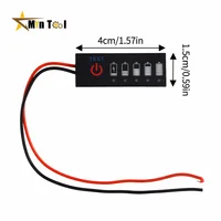 3.7V-25.2V Battery Level Indicator 18650 Lipo Lithium Capacity Tester Meter 1S 2S 3S 4S Module Lithium Battery Tester 2