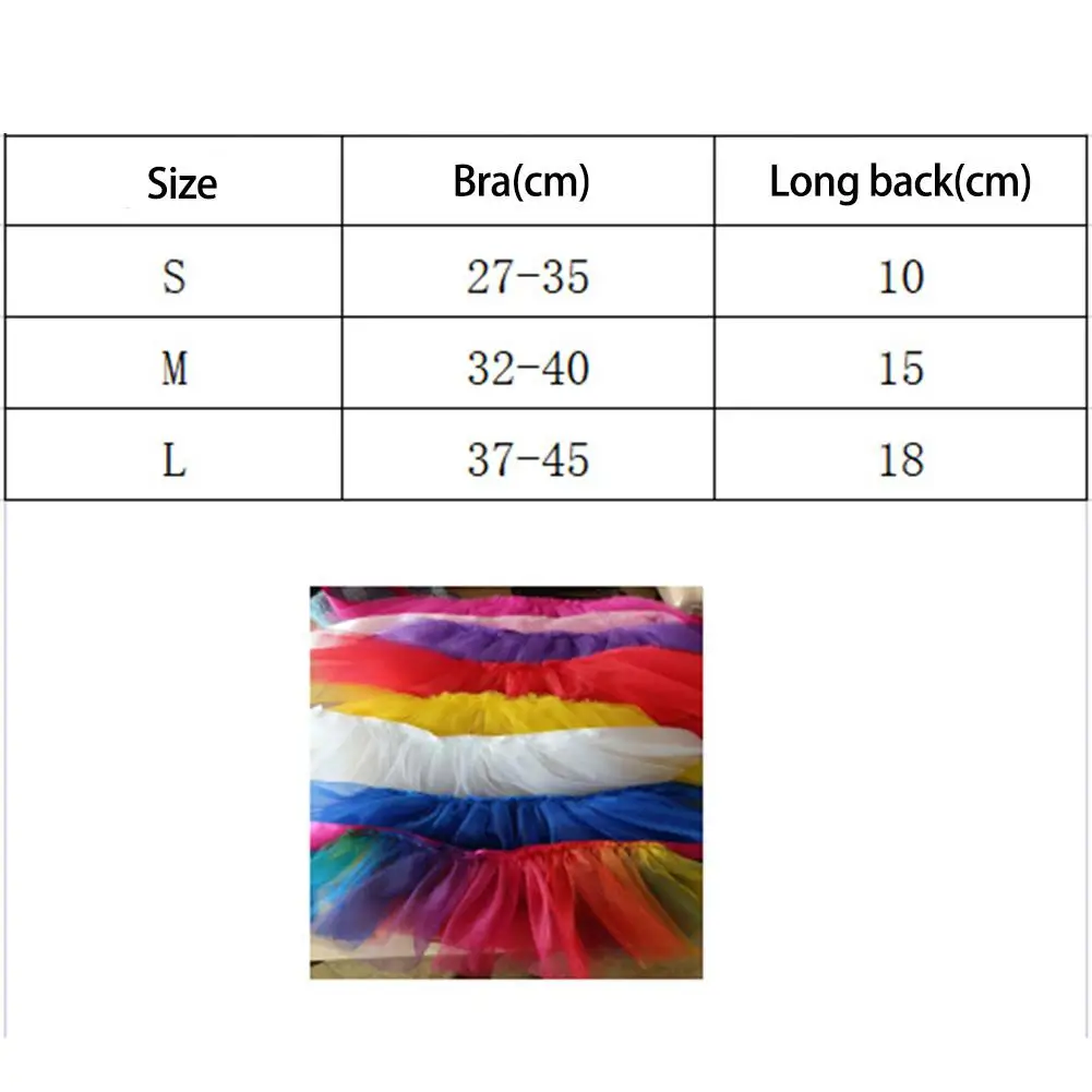 Pet Colorful Tutu Skirt Cute Birthday Dresses Costume Pet Supplies For Large Medium Small Dogs Cats