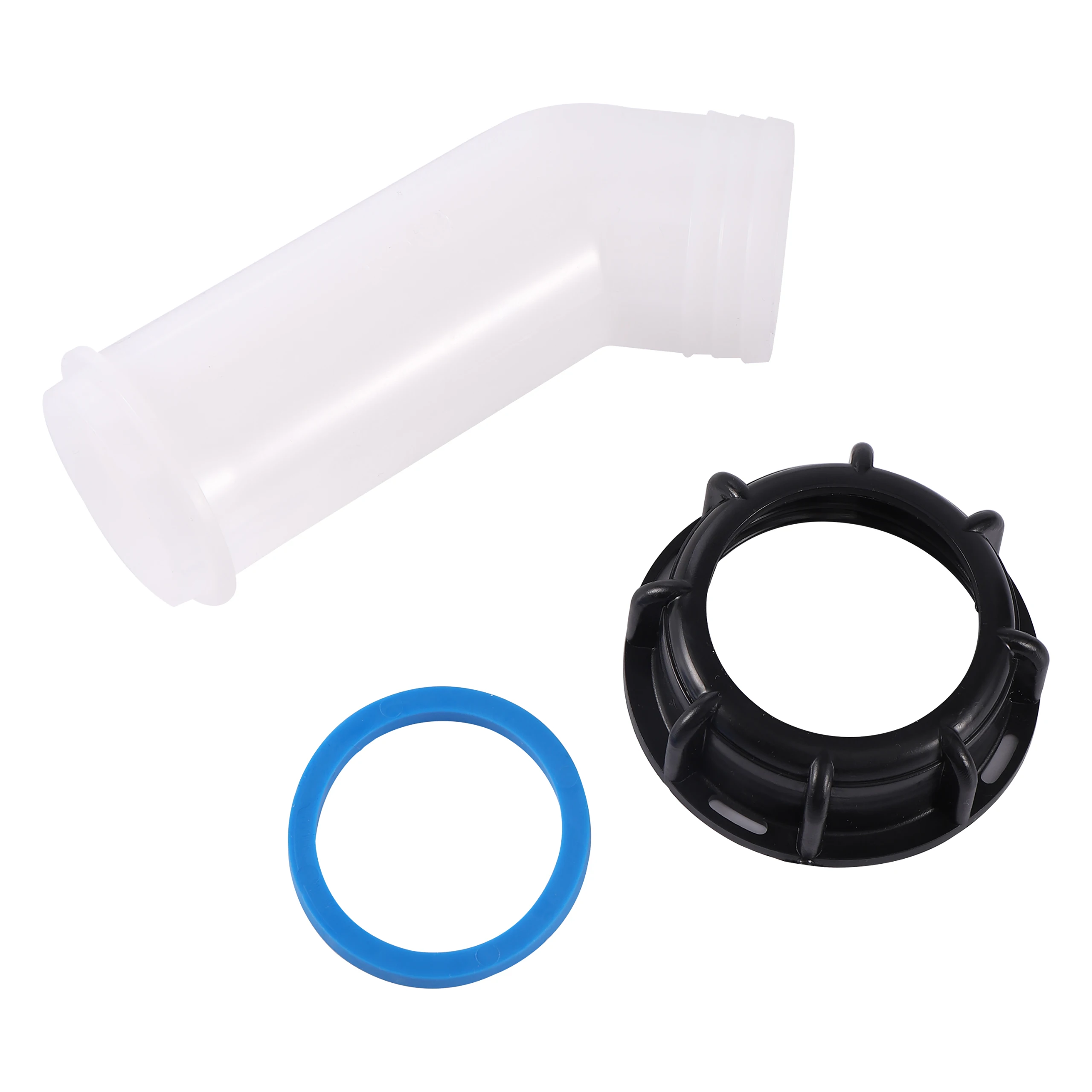물 탱크 배수 전환 튜브 45mm 43mm 배수 주둥이 IBC 탱크 밸브 액세서리 정원 관개 호스 배럴 탭 피팅