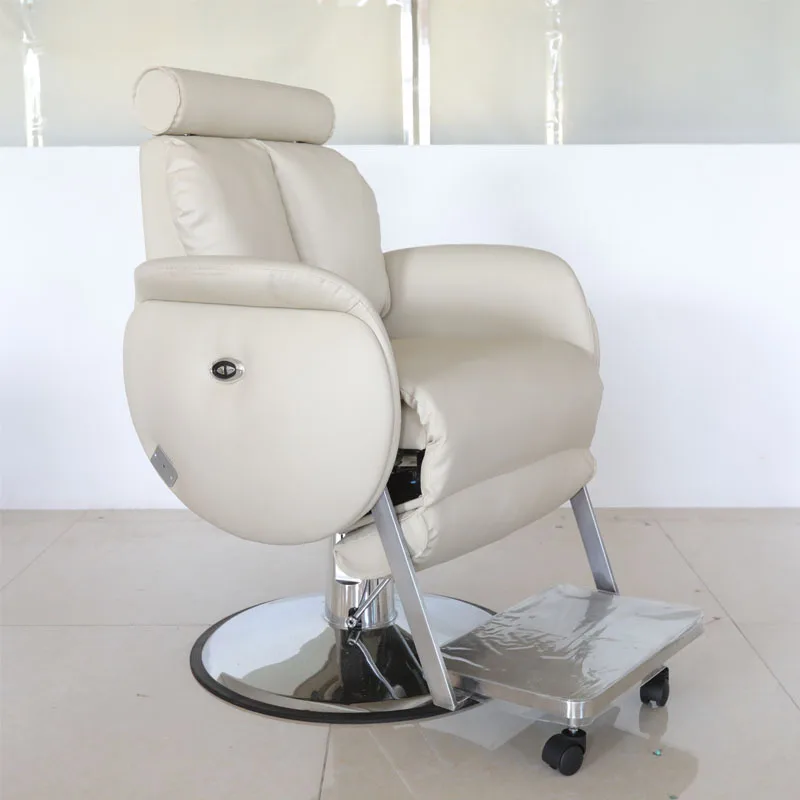 Internet celebrity barber shop hair salon special hair salon special electric reclining barber chair hair care beauty salon chai