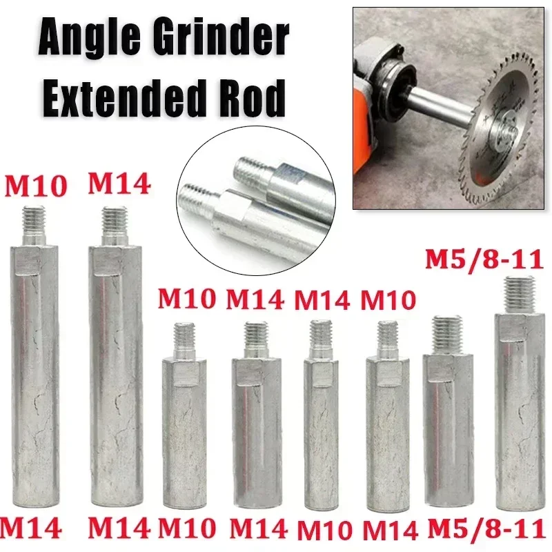 1pc M10/M14/5/8-11 M14 M10 연결로 변환 자동차 폴리 셔 앵글 그라인더..