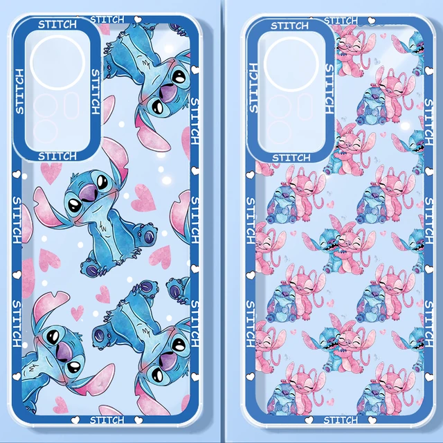 Funda para Xiaomi Redmi Note 12 Pro 5G Oficial de Disney Stitch Azul - Lilo  & Stitch