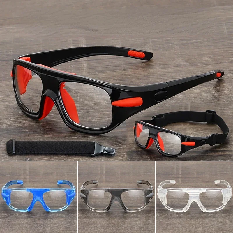 Sports Glasses Protective Eye Goggles Optical Frame Removable Mirror Legs Myopia For Basketball Football Cycling