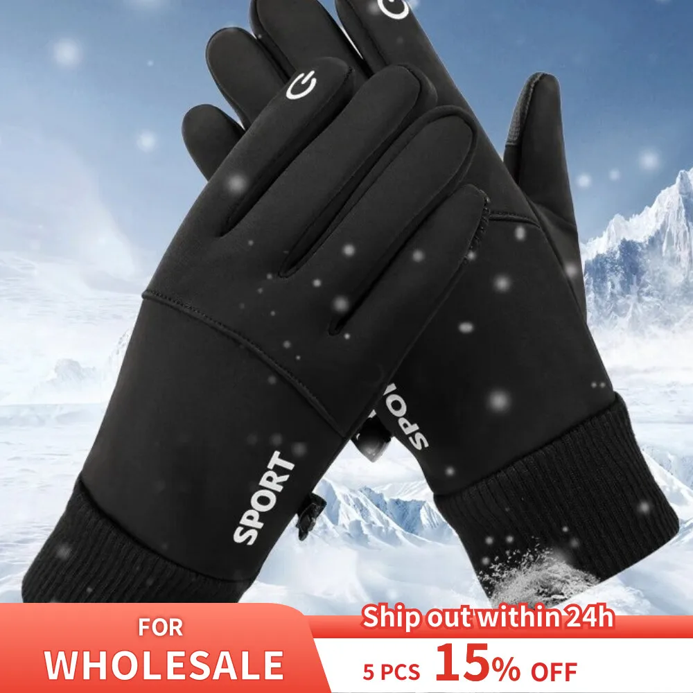 Gants Cyclisme Hiver Étanches et Isolants