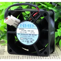 Original New Cooler Fan for NMB 2410ML-05W-B40 24V 0.12A Frequency Converter Cooling Fan 6025 60*60*25MM