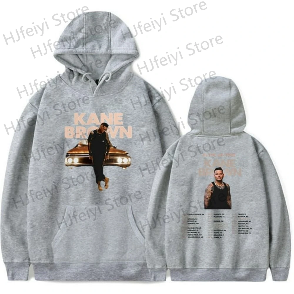 thumbnail image 1 of Sudadera con capucha Kane Brown In The Air Tour 2024 Merch Winter para hombre/mujer Sudadera unisex de manga larga Jersey de calle, 1 of 5