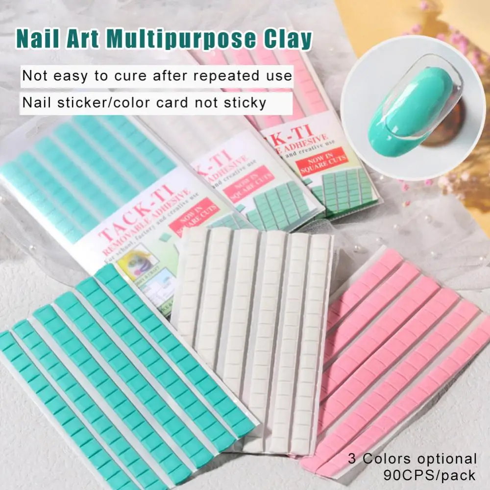 

Reusable Fixing Clay Stick Removable Glue Clay Mud For Nails Tips Holder Display Tips Nails Art Practice Tools Manicure