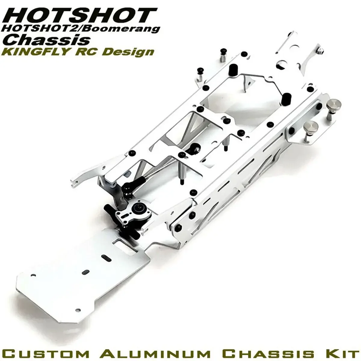 

Aluminum Alloy Chassis Frame Kit for Tamiya Hotshot /Hotshot 2 /Boomerang 1/10 RC Buggy Car Upgrades Parts