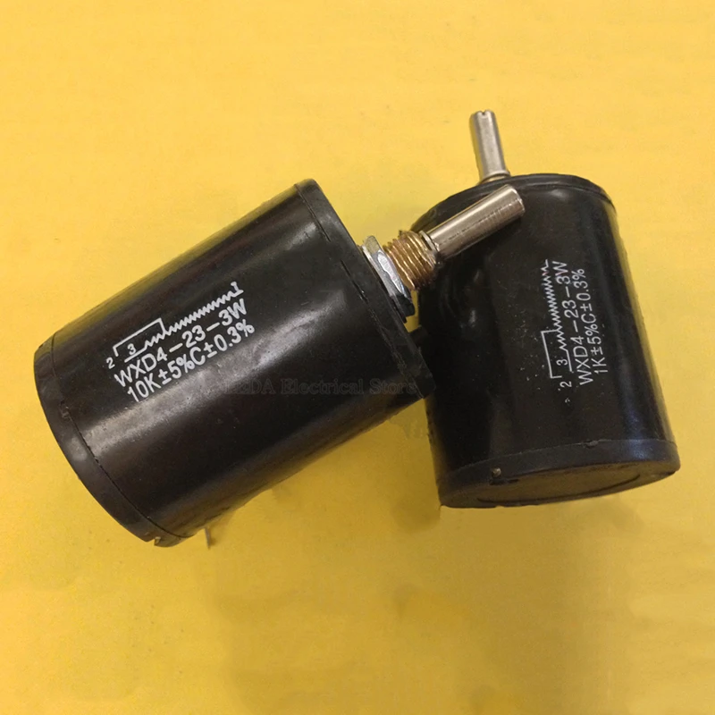 

1Pcs WXD4-23 3W Precision Multi-turn Wire Wound Potentiometer 10 Turns 1K 2K2 3K3 4.7K 10K