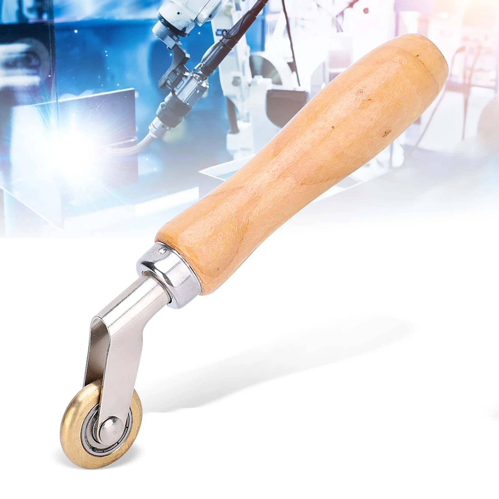 Welding Handheld Roller Hand Held Seam Roller Welding Handheld Waterproof Membrane Material Corner Seam Brass Press Wheel welding seam roller