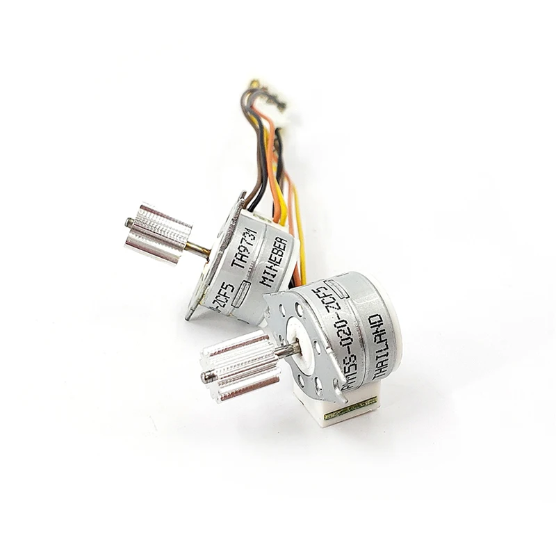 Description Picture 4 of itemMinebea PM15S Mini 15mm Stepper Motor 2 Phase 4 Wire Micro Stepping Motor with 12 teeth Aluminum Gear DIY Digital Product Camera