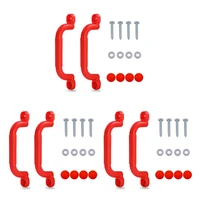3 Pair Children Playground Nonslip Handle Mounting Hardware Kits Climbing Frame Stair Handrail Swing 1