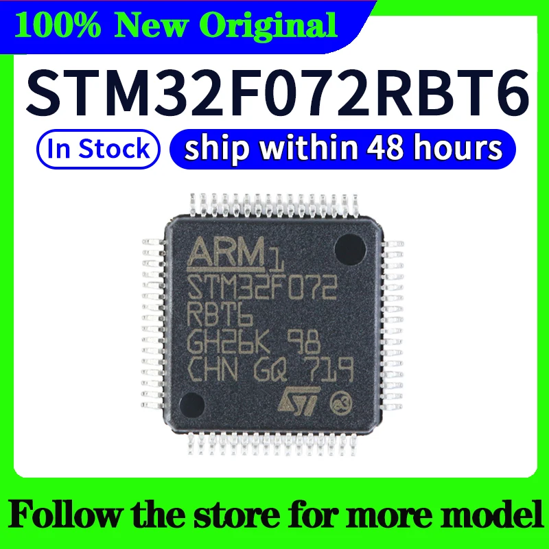 STM32F072CBT6 STM32F072C8T6 STM32F072CBU6 STM32F072RBT7 STM32F072RBT6 STM32F072V8T6 STM32F072R8T6 STM32F072VBT6 STM3