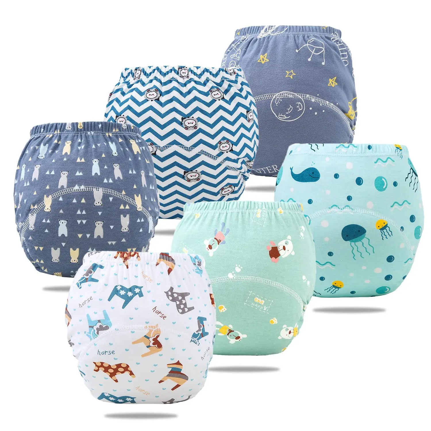 Soft Baby Underwear Briefs for Girls Boys Panties Training Pants Newborn Baby Stuff Infant Underwear Kids Underpants