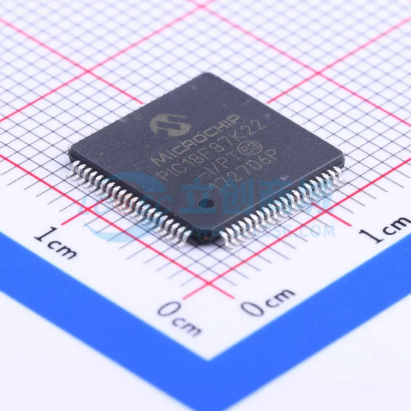 

1 PCS/LOTE PIC18F87K22-I/PT PIC18F87K22T-I/PT PIC18F87K22 18F87K22 TQFP-80 100% New and Original IC chip integrated circuit