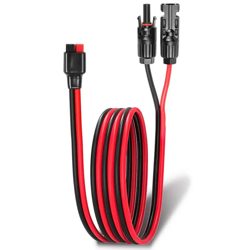Solar Panel Cable Connector to Anderson Extension Cable For ALLPOWERS Bluetti Jackery Ecoflow Goal Zero Yeti Renogy Maxoak etc.