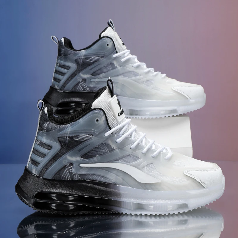 Men's Shoes, Retro High-Top Shoes for Couples, Lace-Up Design, Round Toe with Comfortable Lining Suitable for Autumn and Winter Outdoor Running, Hiking, Work, Dating, Casual Wear—Street Style Suitable for Everyday Wear