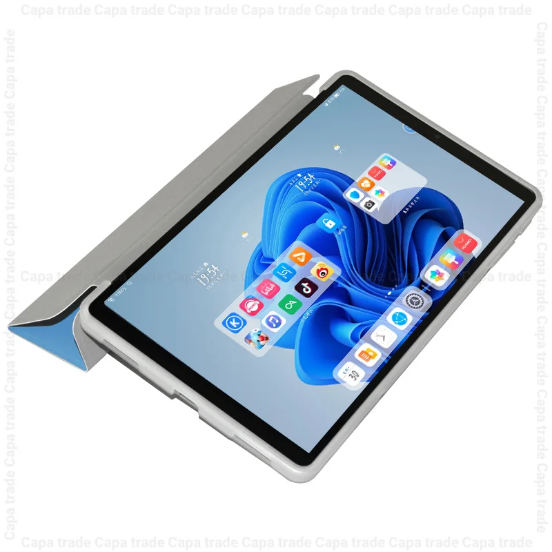 Slim Tri-Fold Stand Cover with Soft Back
