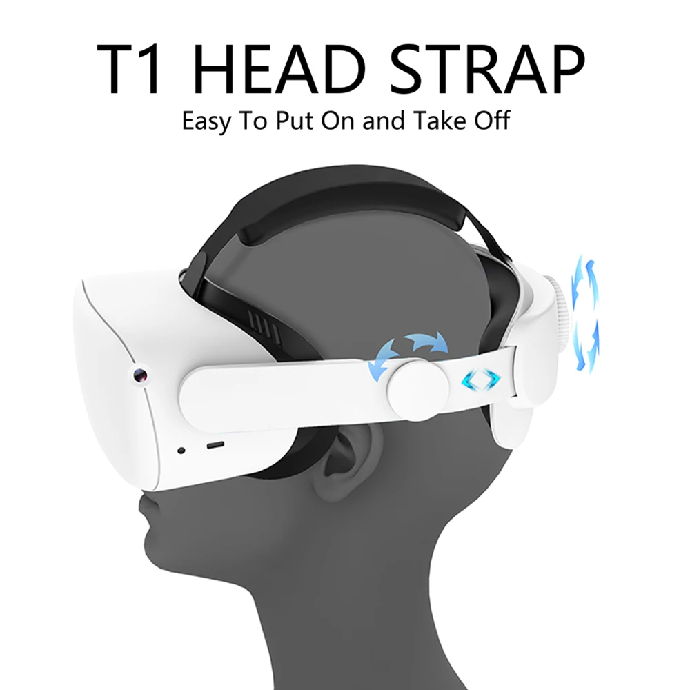 Head Strap For Oculus Quest 2 Elite Halo Strap for Meta Quest2 VR