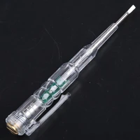 Transparent Voltage Test Pen Tester Pencil Non-Contact Electrical Voltage Detector Pen Portable Testing Tool Plastic 2