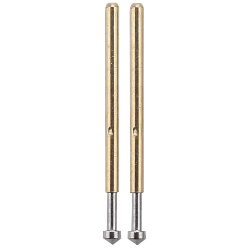 100Pcs P75-E2 스프링 테스트 프로브 포고 핀 1.3Mm 원추형 헤드 1.0Mm 골무