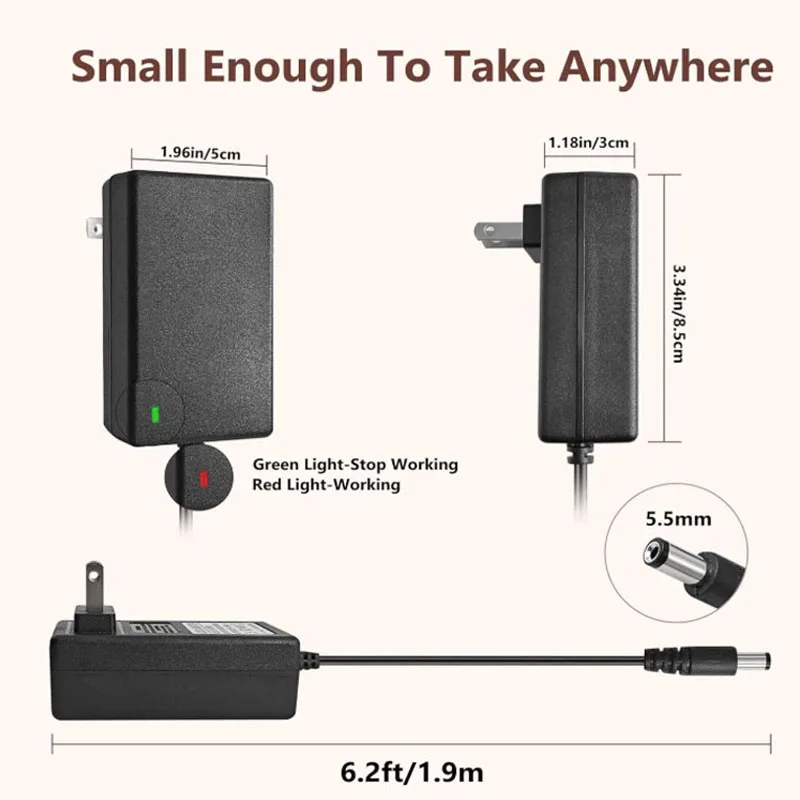 21V 1A lithium - ion charger, universal for power tools like cordless drills, intelligent fast - charging charger 4