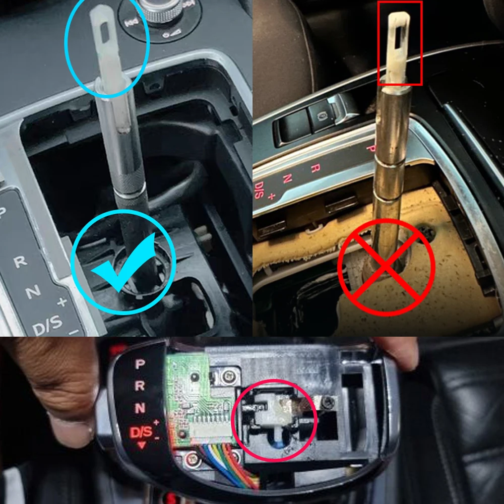 DSG LED Automatic Gear Stick Shift Knob Shifter Handle for Volkswagen  Passat B7 B8 Golf MK6 MK7 Tiguan MK2 Jetta Car Accessories