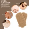 2 PCS Jute Bath Gloves Scrubbing Towels for Body Shower Hand Cleaning Washing Tool 5