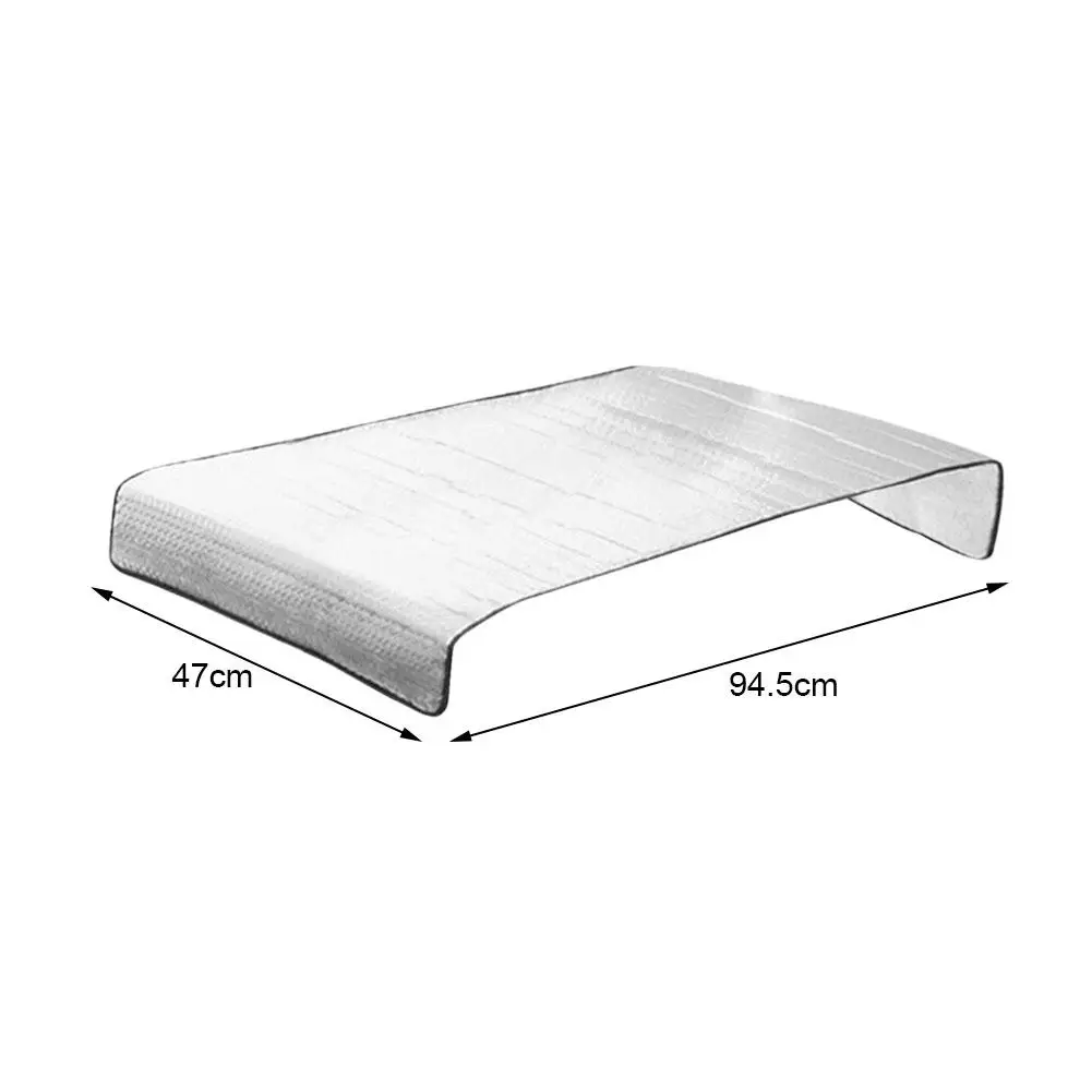 Air Conditioner Cover Outdoor Energy Saving Rainproof Aluminum Foil Insulation Dust Prevent Sun Exposure AC Cleaning