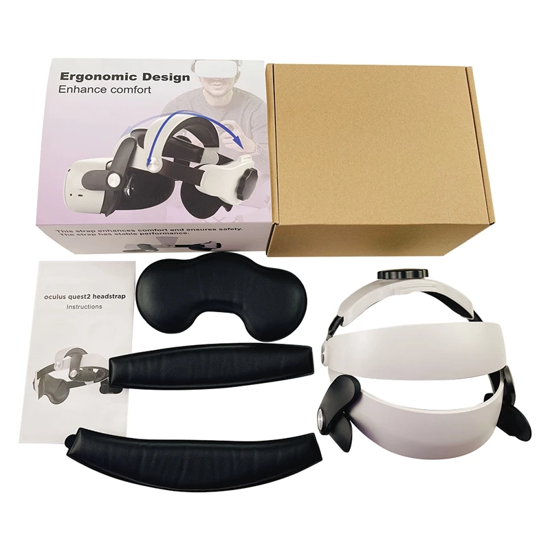 

For Oculus Quest2 MQ2 Headwear Replaceable Adjustable Upgrade Charging Elite Quest3 VR Replacement Spare Parts