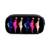 Cheerleading Girls Print Cosmetic Cases Pencil Bag Cute Cheerleader Stationary Bag Women Pencil Box School Case Supplies 3