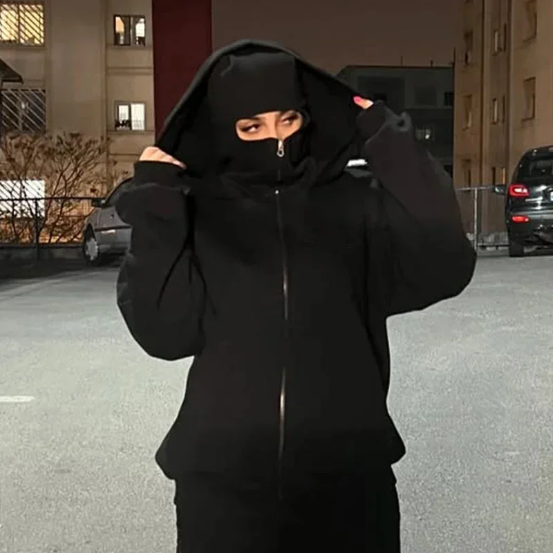 남성 여성용 플레인 디자인 후드 집업 스웨트셔츠 가을 겨울 인스 스타일 커플 매칭