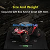 4WD 1/16 Scale 60KM/H All Terrain Off Road RC Car 2.4 Speed Adjust LED Highlight High Speed Drift Remote Control Truck Car Model 4