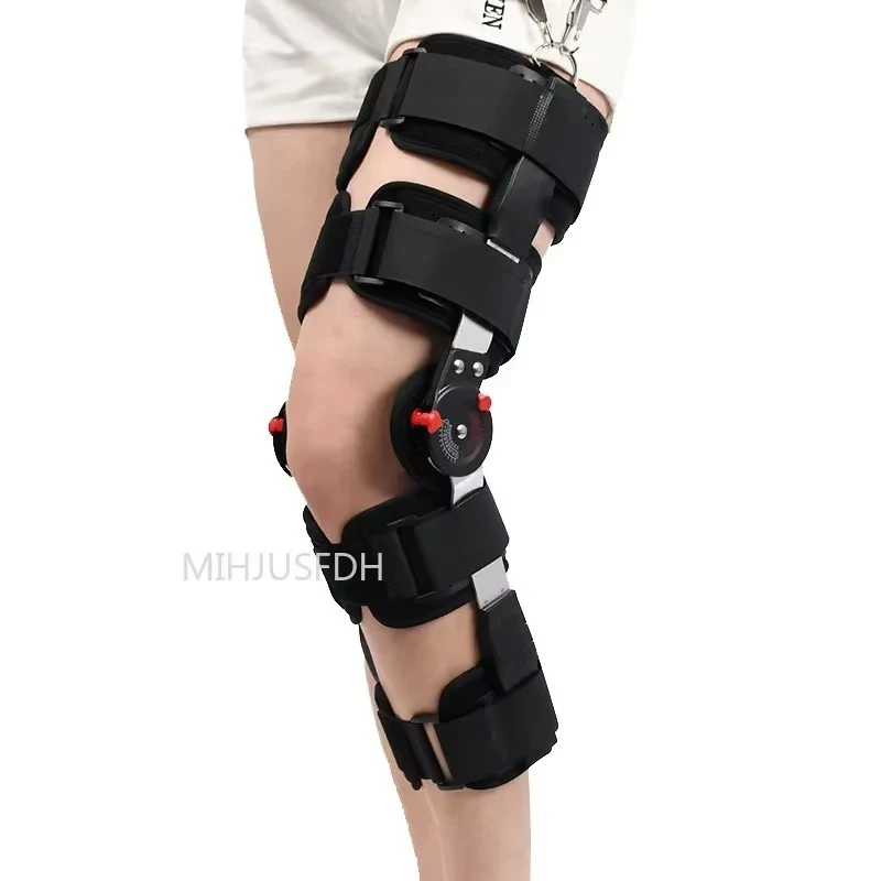 Adjustable Model Orthopedic Support Stabilizer Knee Brace for Post Surgery Recovery Injury Rehabilitation Health Care